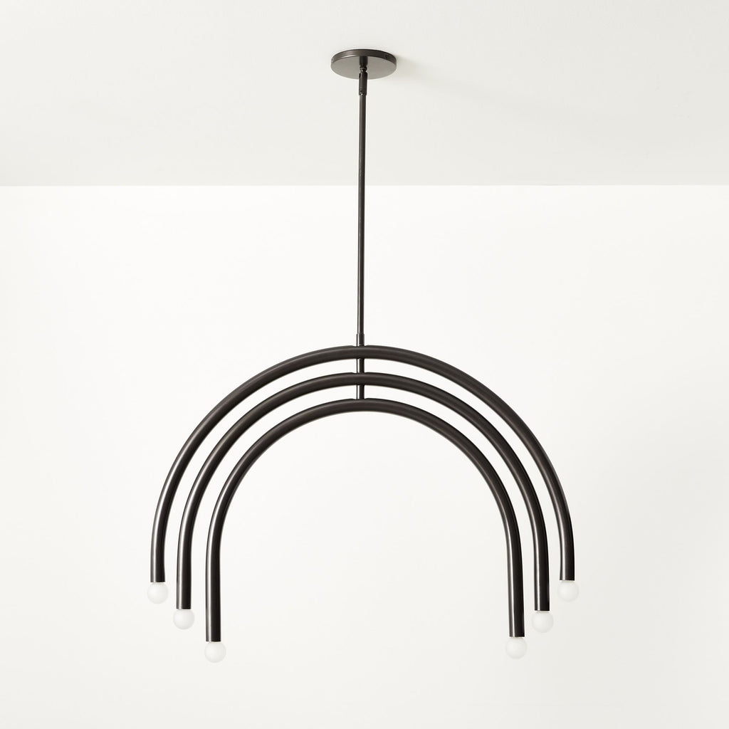Hadden Chandelier Laiton Métal Minimaliste Moderne - Neutralighting