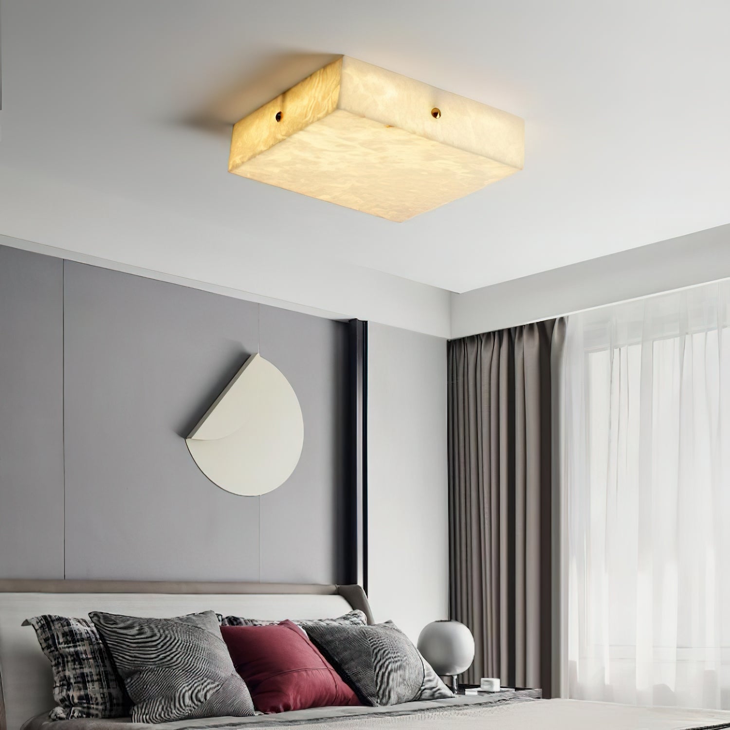 Rauduvys Plafonnier En Albâtre Minimaliste Moderne - Neutralighting