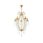 Qvistuvyo Chandelier Métal Verre Créativité Individuelle - Neutralighting