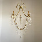 Qvistuvyo Chandelier Métal Verre Créativité Individuelle - Neutralighting