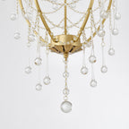 Qvistuvyo Chandelier Métal Verre Créativité Individuelle - Neutralighting