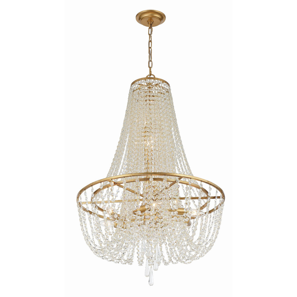 Sifuvys Chandelier Métal Cristal Luxe Postmoderne - Neutralighting