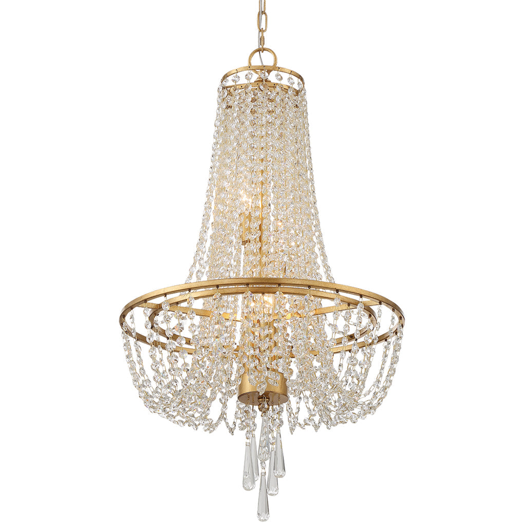 Sifuvys Chandelier Métal Cristal Luxe Postmoderne - Neutralighting