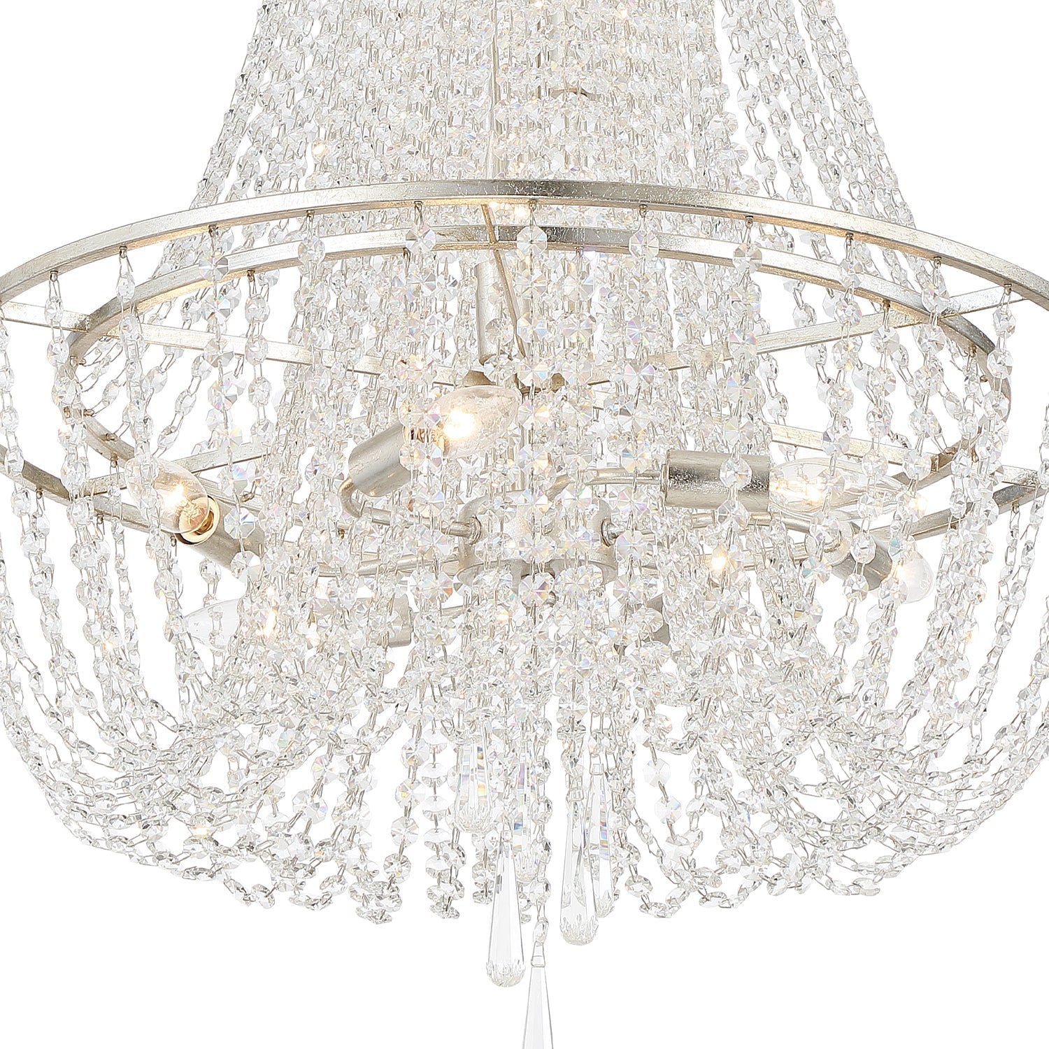 Sifuvys Chandelier Métal Cristal Luxe Postmoderne - Neutralighting