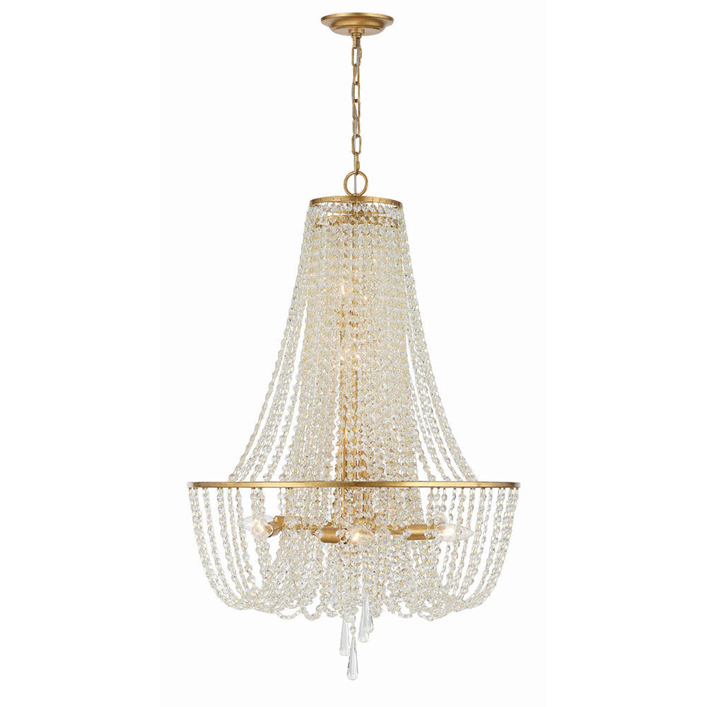 Sifuvys Chandelier Métal Cristal Luxe Postmoderne - Neutralighting
