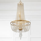 Sifuvys Chandelier Métal Cristal Luxe Postmoderne - Neutralighting