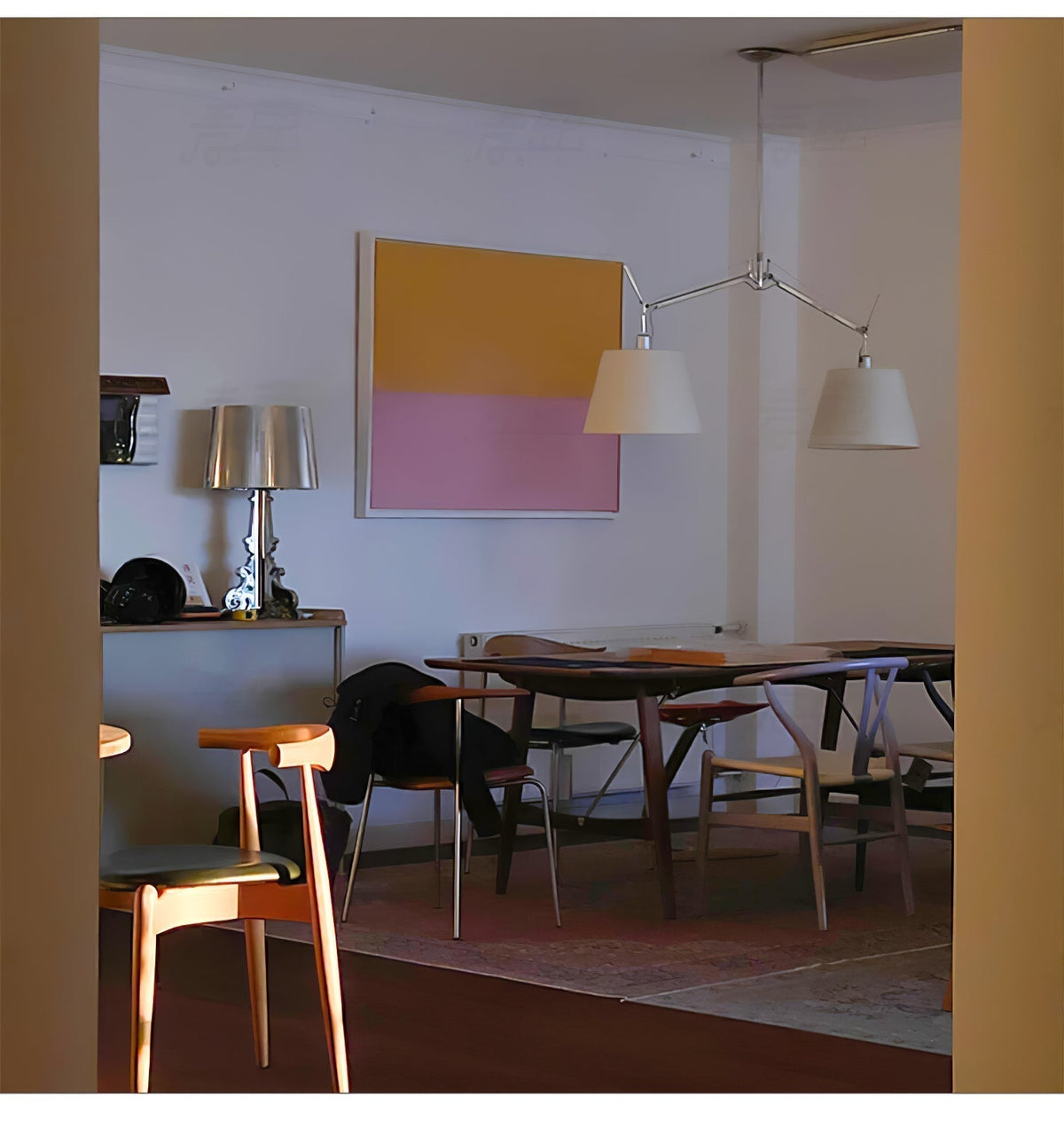 Evmirion Premium Élégance Abat-Jour Tissu Pendentif Lampe - Neutralighting