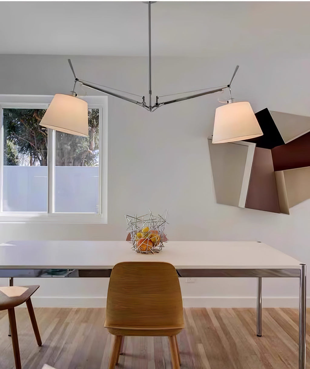Evmirion Premium Élégance Abat-Jour Tissu Pendentif Lampe - Neutralighting
