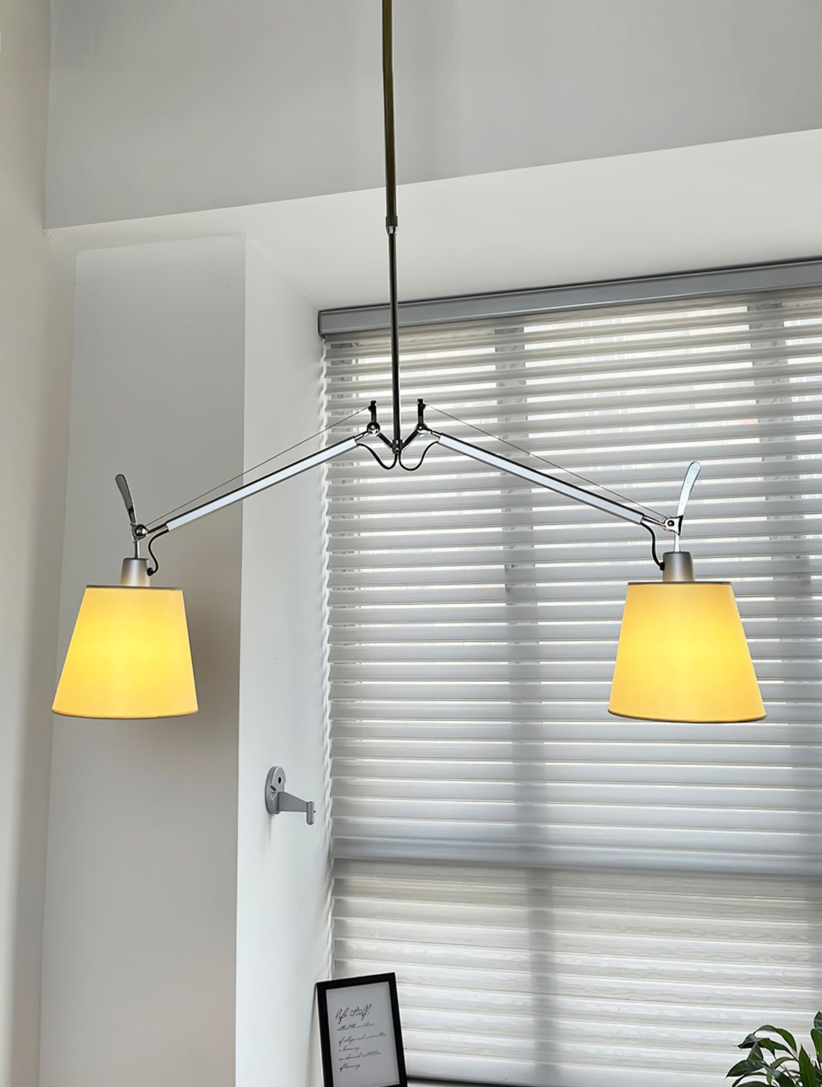 Evmirion Premium Élégance Abat-Jour Tissu Pendentif Lampe - Neutralighting