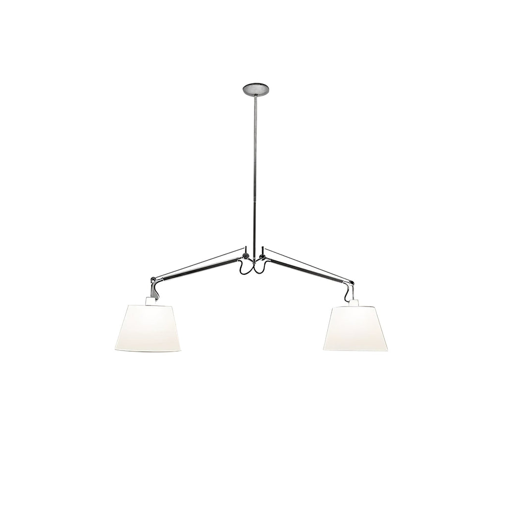 Evmirion Premium Élégance Abat-Jour Tissu Pendentif Lampe - Neutralighting