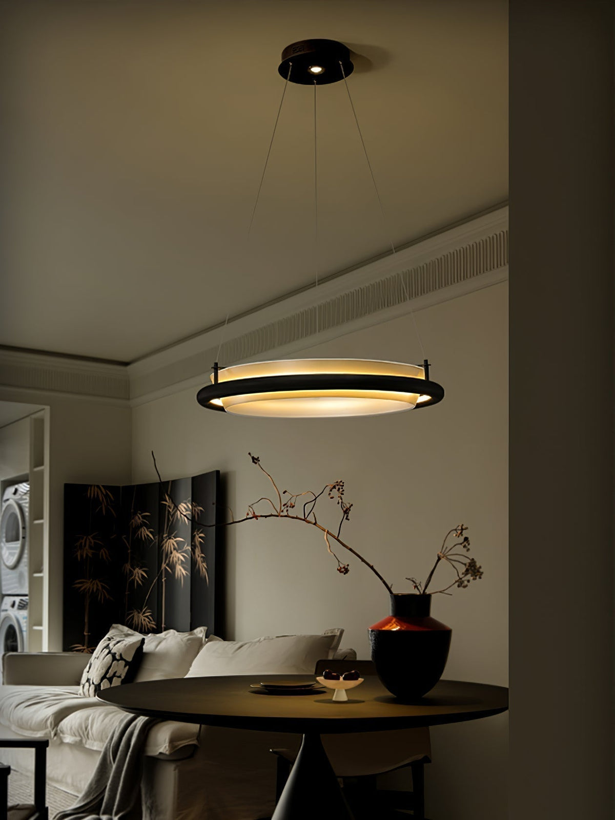Olvelila Lampe Pendante Circulaire Élégante - Neutralighting