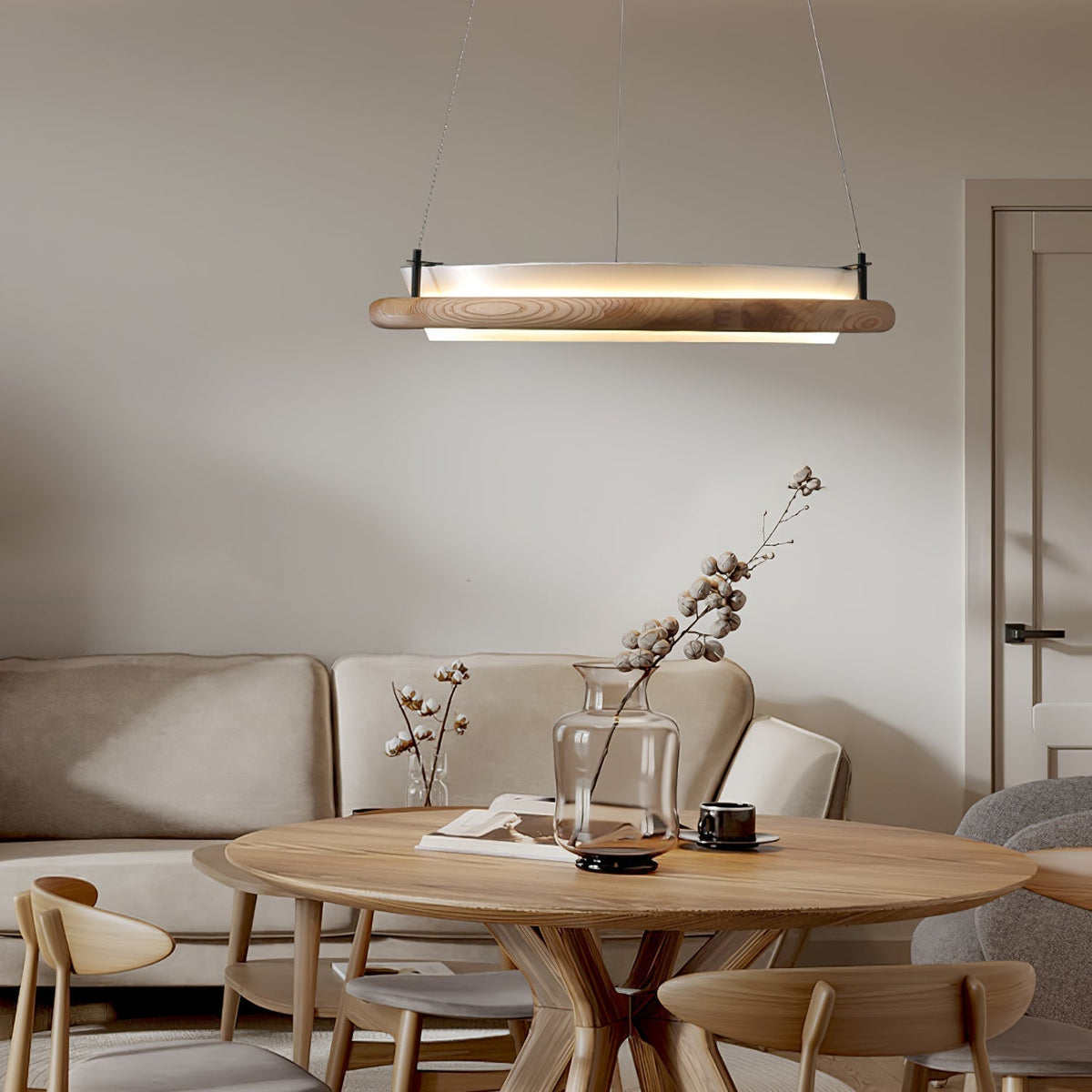 Olvelila Lampe Pendante Circulaire Élégante - Neutralighting