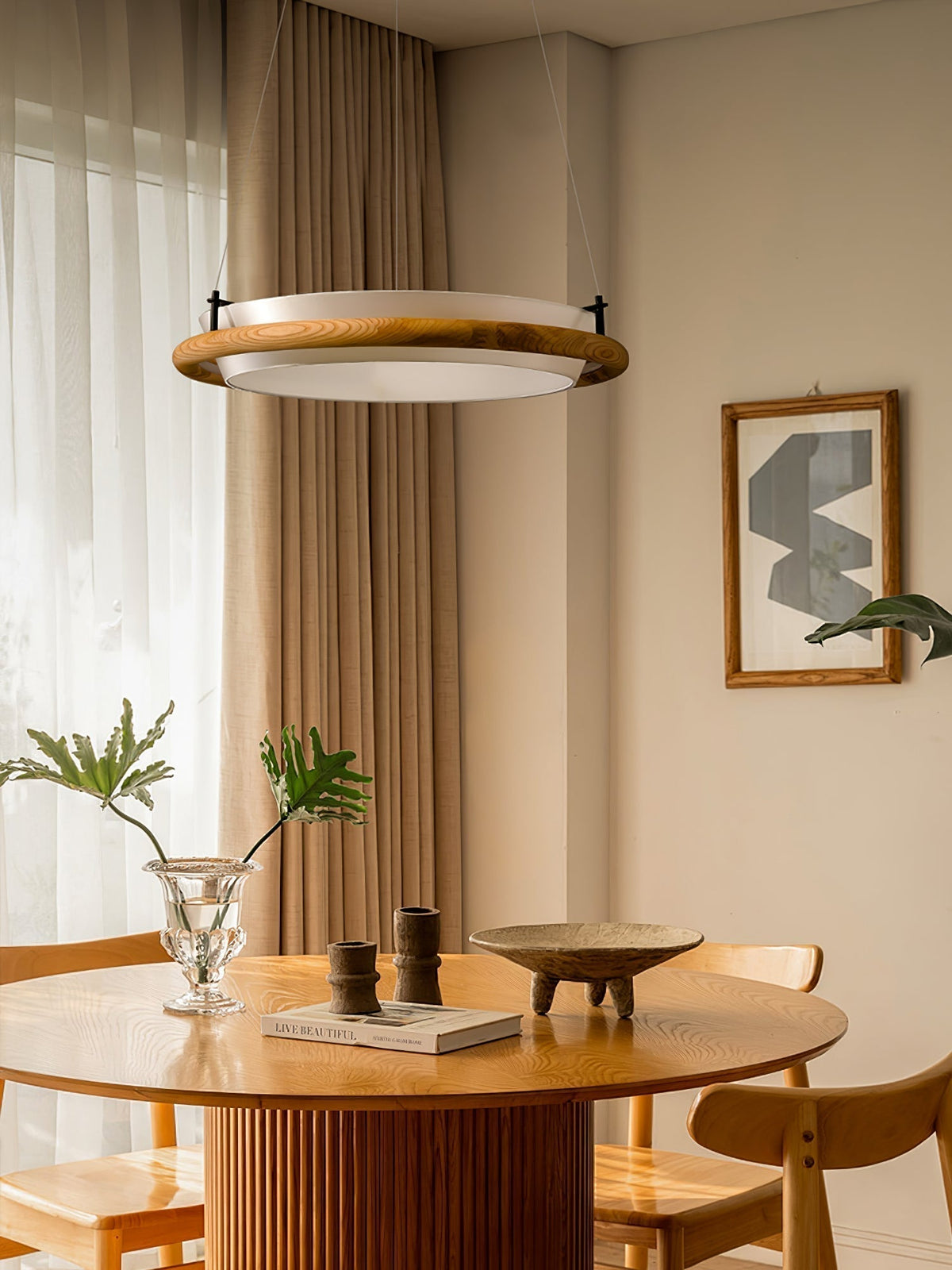 Olvelila Lampe Pendante Circulaire Élégante - Neutralighting