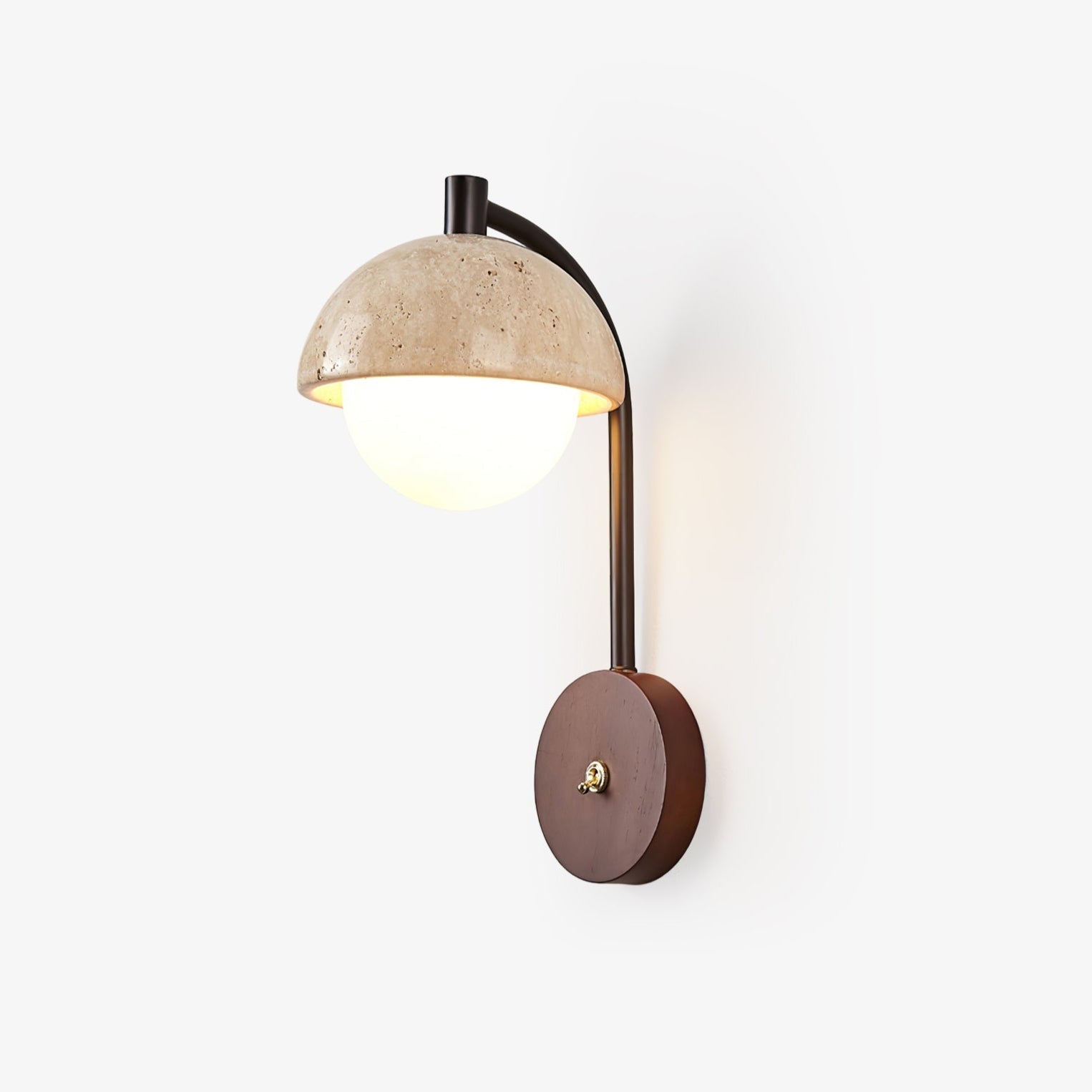 Arlo Applique Murale en Travertin - Neutralighting