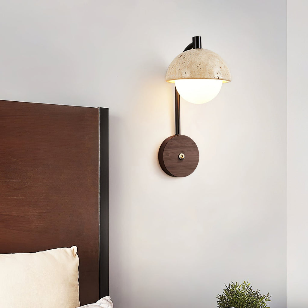 Arlo Applique Murale en Travertin - Neutralighting