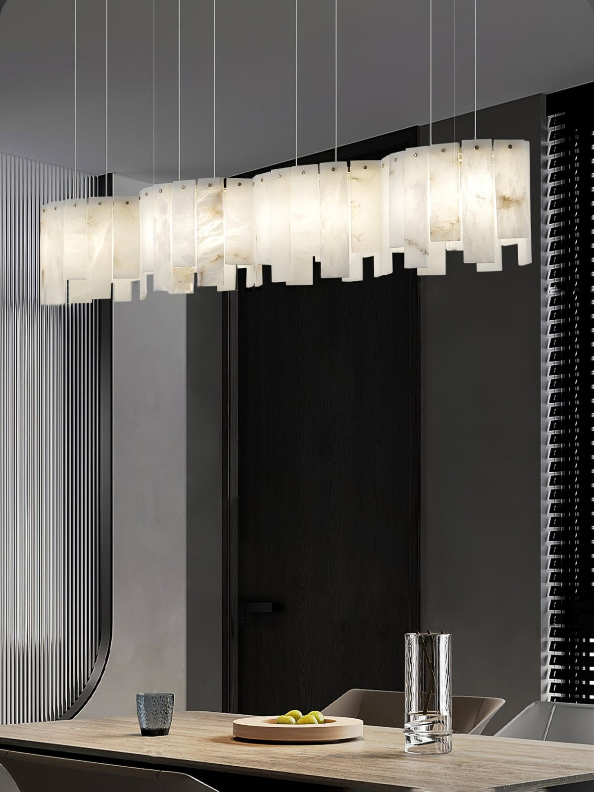 Cavelan Suspension Lustrée en Albâtre - Neutralighting