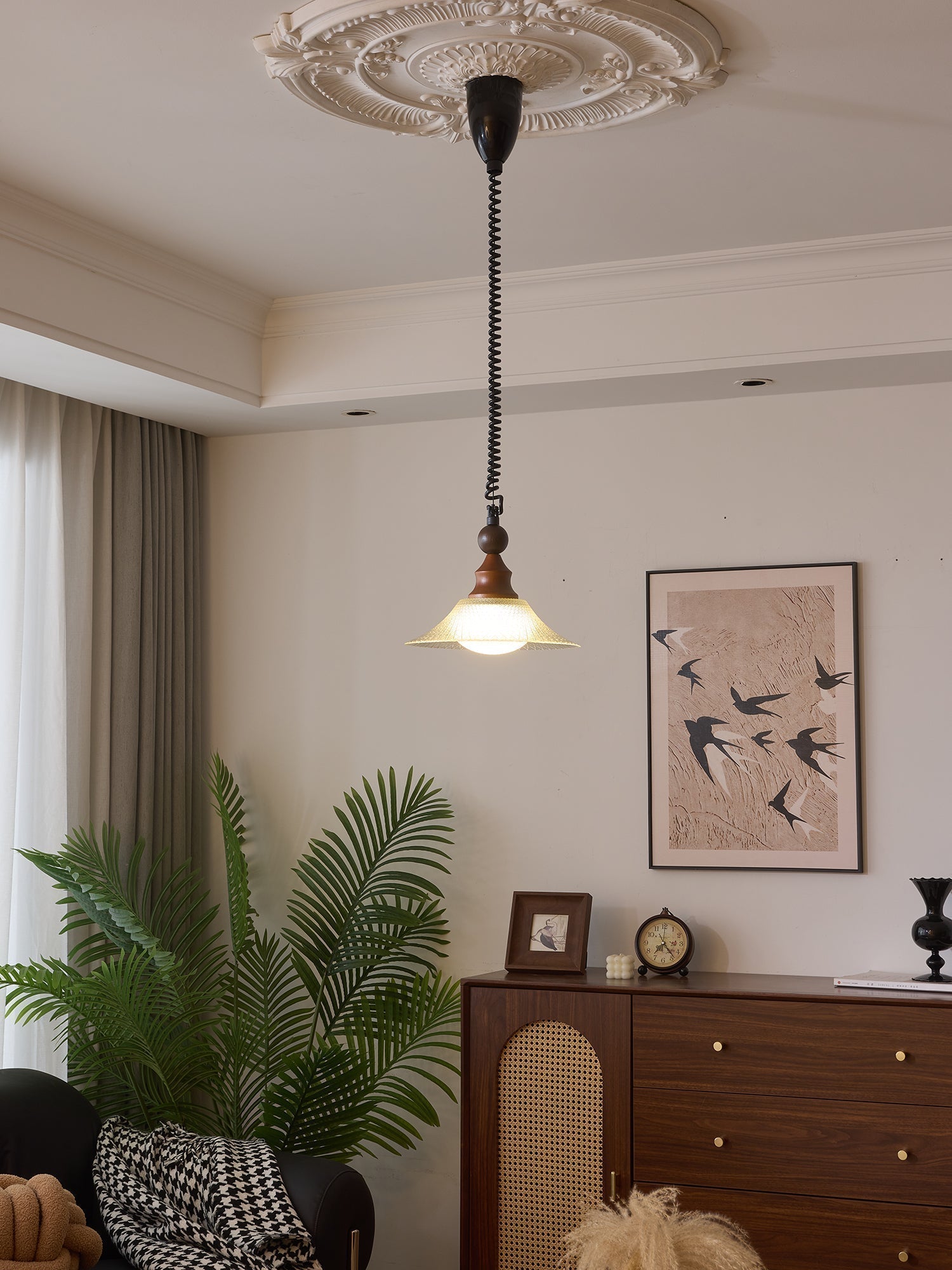 Syraeeth Suspension en Bois Art Nordique Premium - Neutralighting