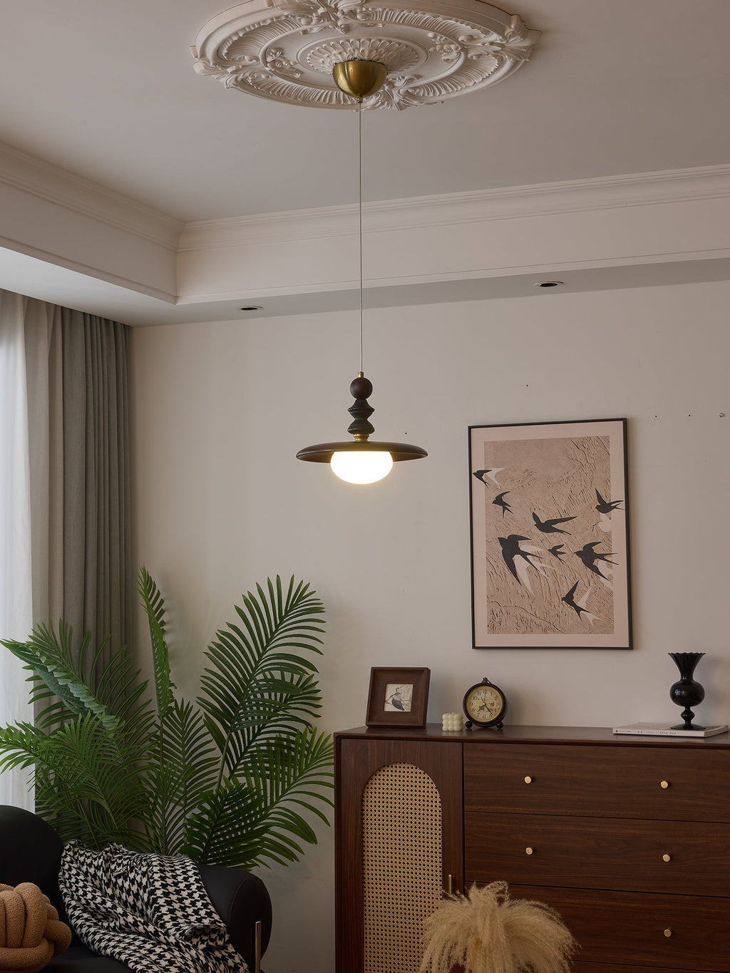 Syraeeth Suspension en Bois Art Nordique Premium - Neutralighting
