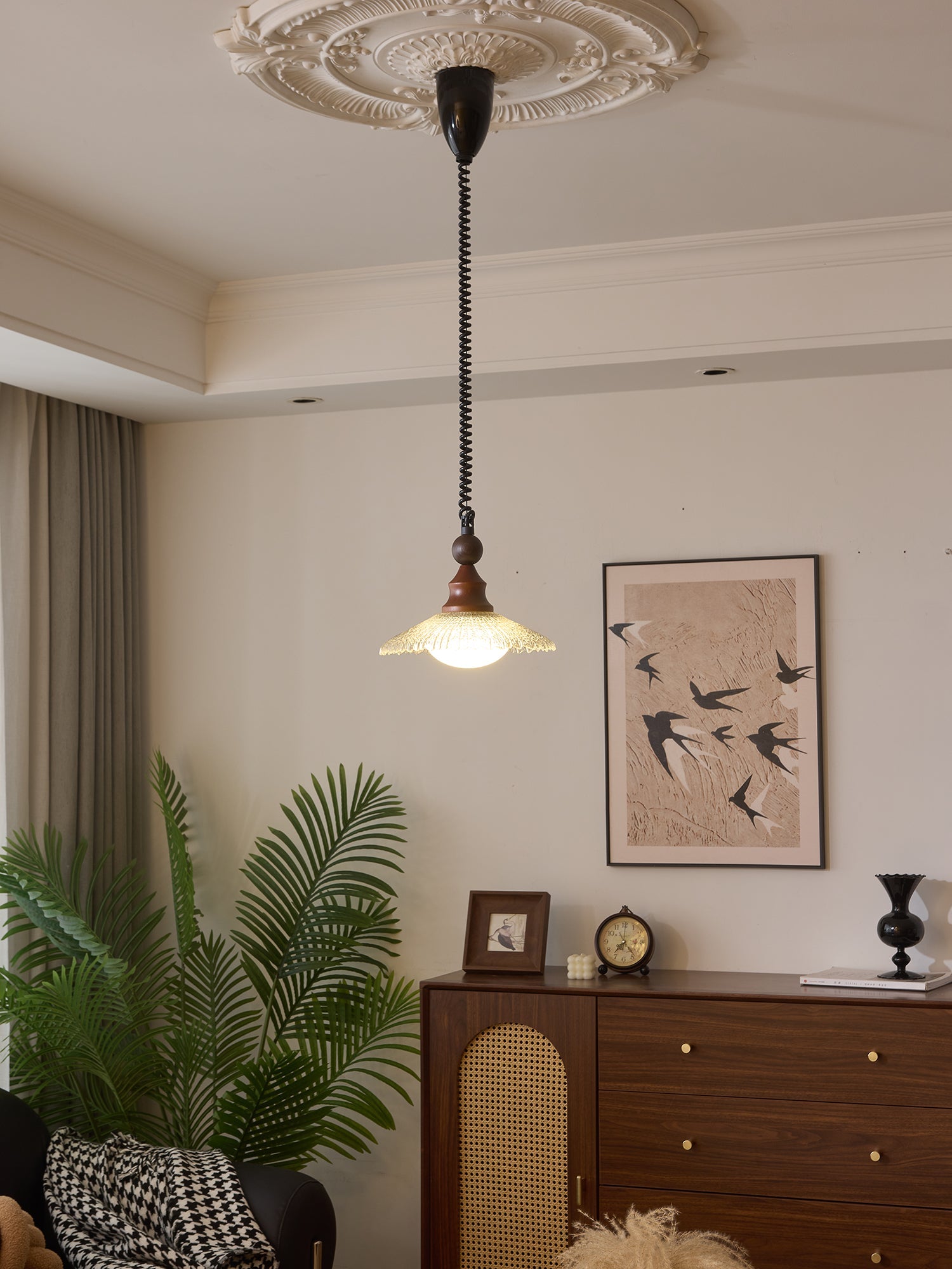 Syraeeth Suspension en Bois Art Nordique Premium - Neutralighting