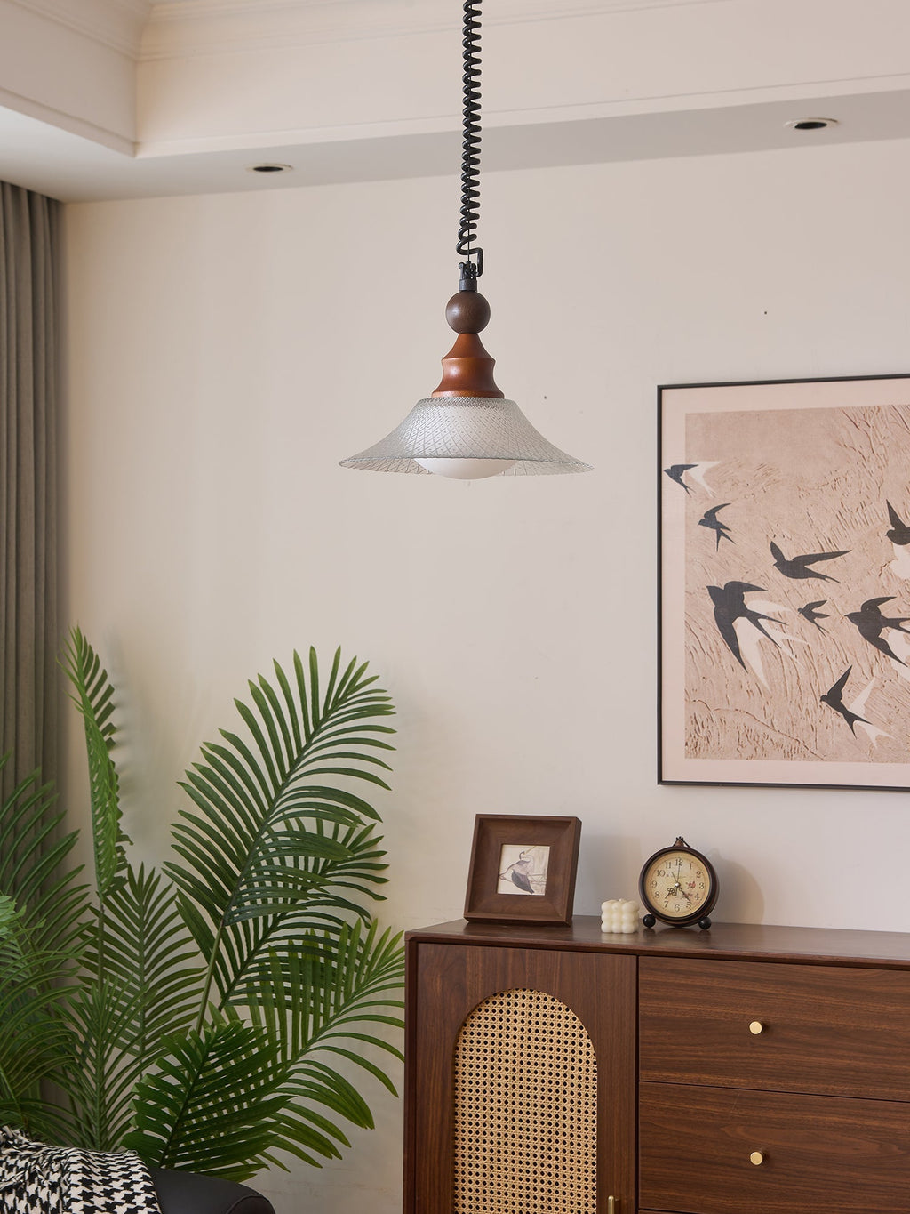 Syraeeth Suspension en Bois Art Nordique Premium - Neutralighting