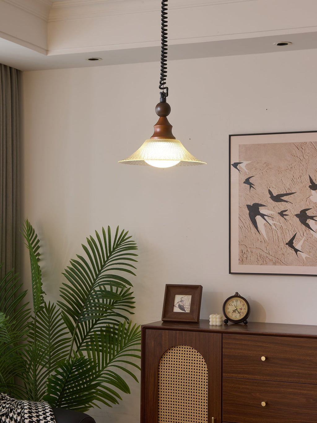 Syraeeth Suspension en Bois Art Nordique Premium - Neutralighting