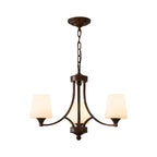 Ardena Chandelier Verre Classique Vintage Élégance - Neutralighting