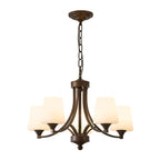 Ardena Chandelier Verre Classique Vintage Élégance - Neutralighting