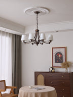 Ardena Chandelier Verre Classique Vintage Élégance - Neutralighting