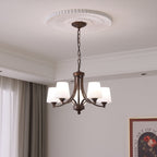 Ardena Chandelier Verre Classique Vintage Élégance - Neutralighting