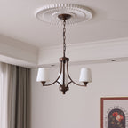 Ardena Chandelier Verre Classique Vintage Élégance - Neutralighting