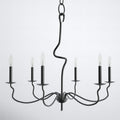 Rauduvyo Chandelier Métal Industriel Minimaliste Moderne - Neutralighting