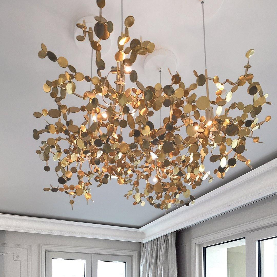 Lustra Lampe Suspendue Disque Nuage - Neutralighting