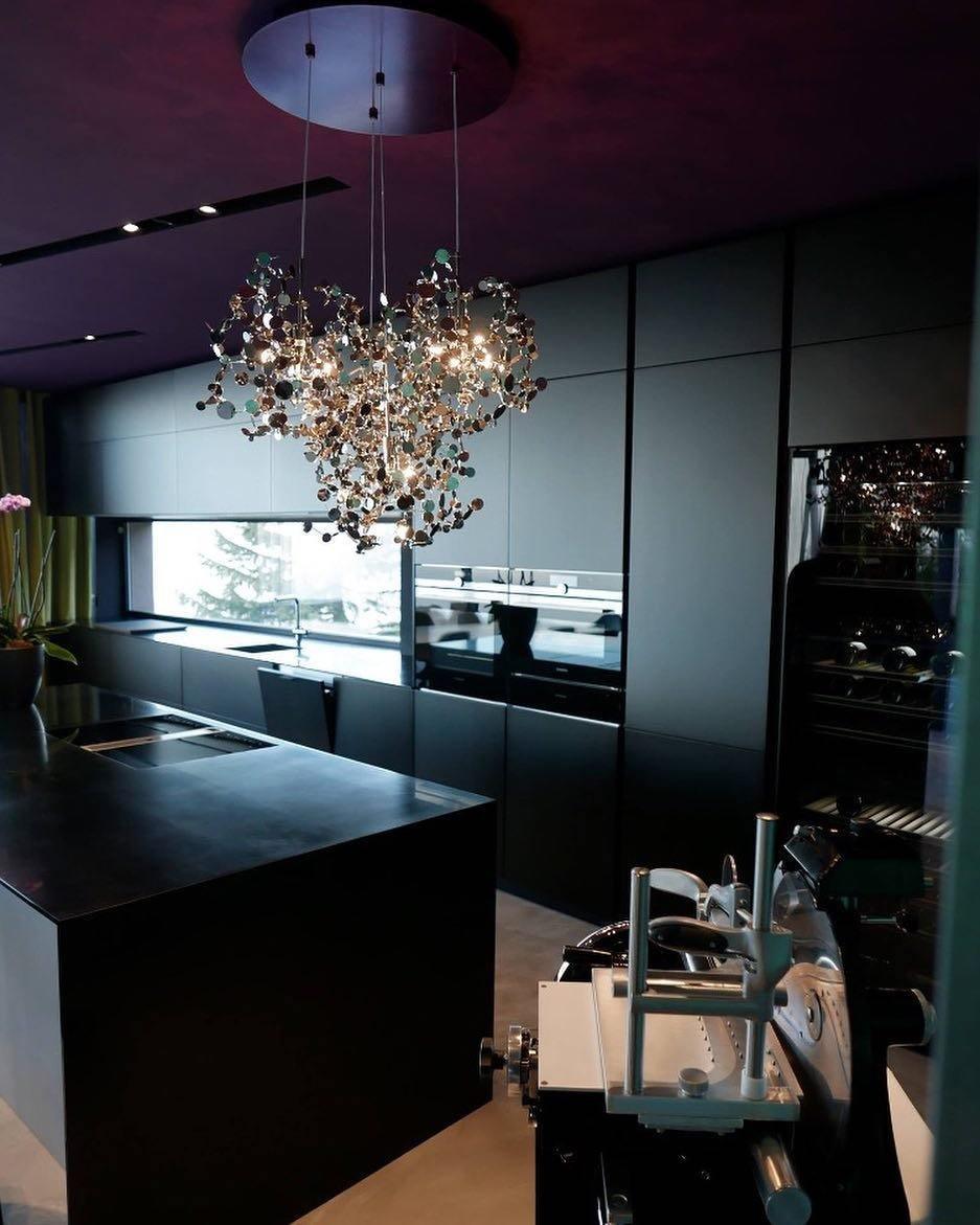 Lustra Lampe Suspendue Disque Nuage - Neutralighting