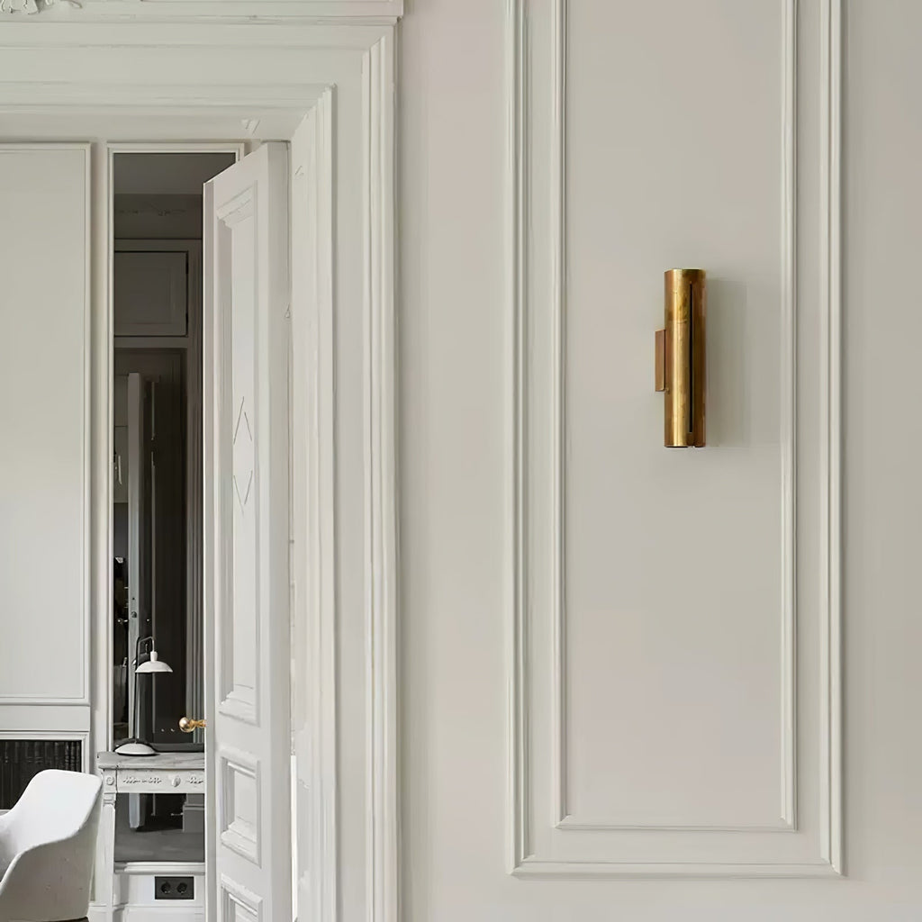 Avsilara Applique Murale Cylindre Laiton Minimaliste Moderne - Neutralighting