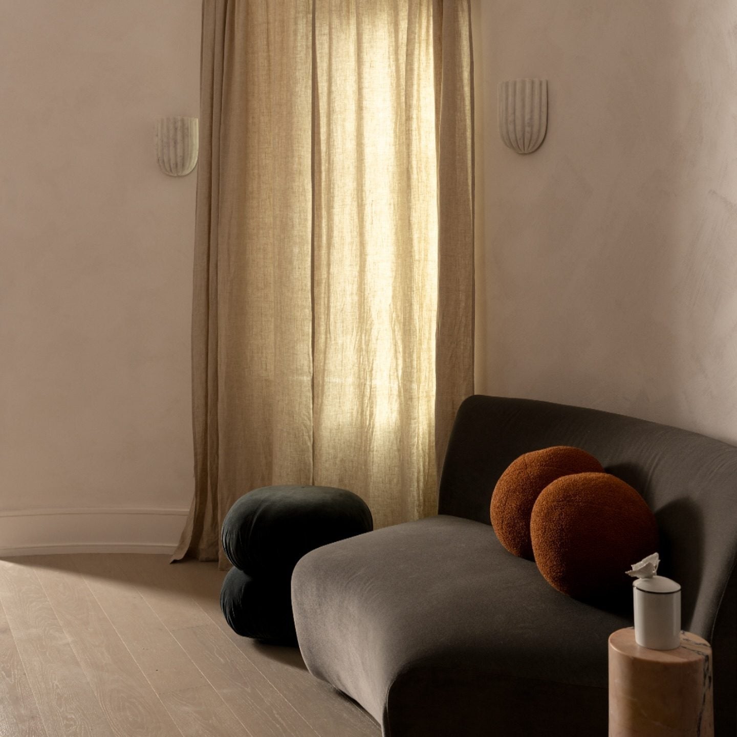 Tinduvys Lampe Murale Flûtée En Marbre Ariel Simple Élégance - Neutralighting
