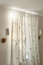 Sifuvyo Lampe Murale En Tissu Et Métal Minimaliste Moderne - Neutralighting