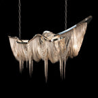 Solara Chandelier Franges Dorées - Neutralighting