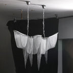 Solara Chandelier Franges Dorées - Neutralighting