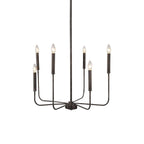 Ulfuvys Chandelier Métal Industriel Moderne En Bougies - Neutralighting