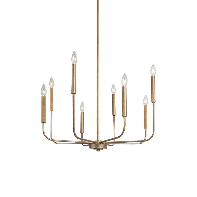 Ulfuvys Chandelier Métal Industriel Moderne En Bougies - Neutralighting