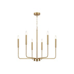 Ulfuvys Chandelier Métal Industriel Moderne En Bougies - Neutralighting