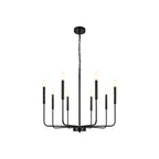Ulfuvys Chandelier Métal Industriel Moderne En Bougies - Neutralighting
