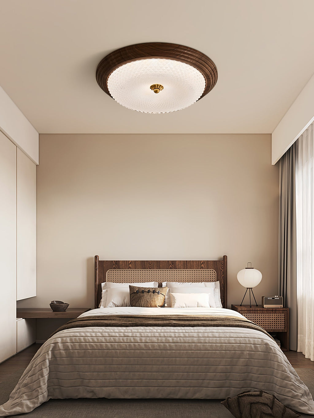 Ivvaros Lampe de Plafond en Verre Art Nordique Premium - Neutralighting
