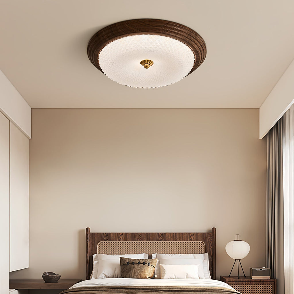 Ivvaros Lampe de Plafond en Verre Art Nordique Premium - Neutralighting