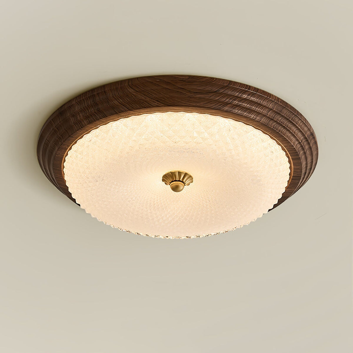 Ivvaros Lampe de Plafond en Verre Art Nordique Premium - Neutralighting