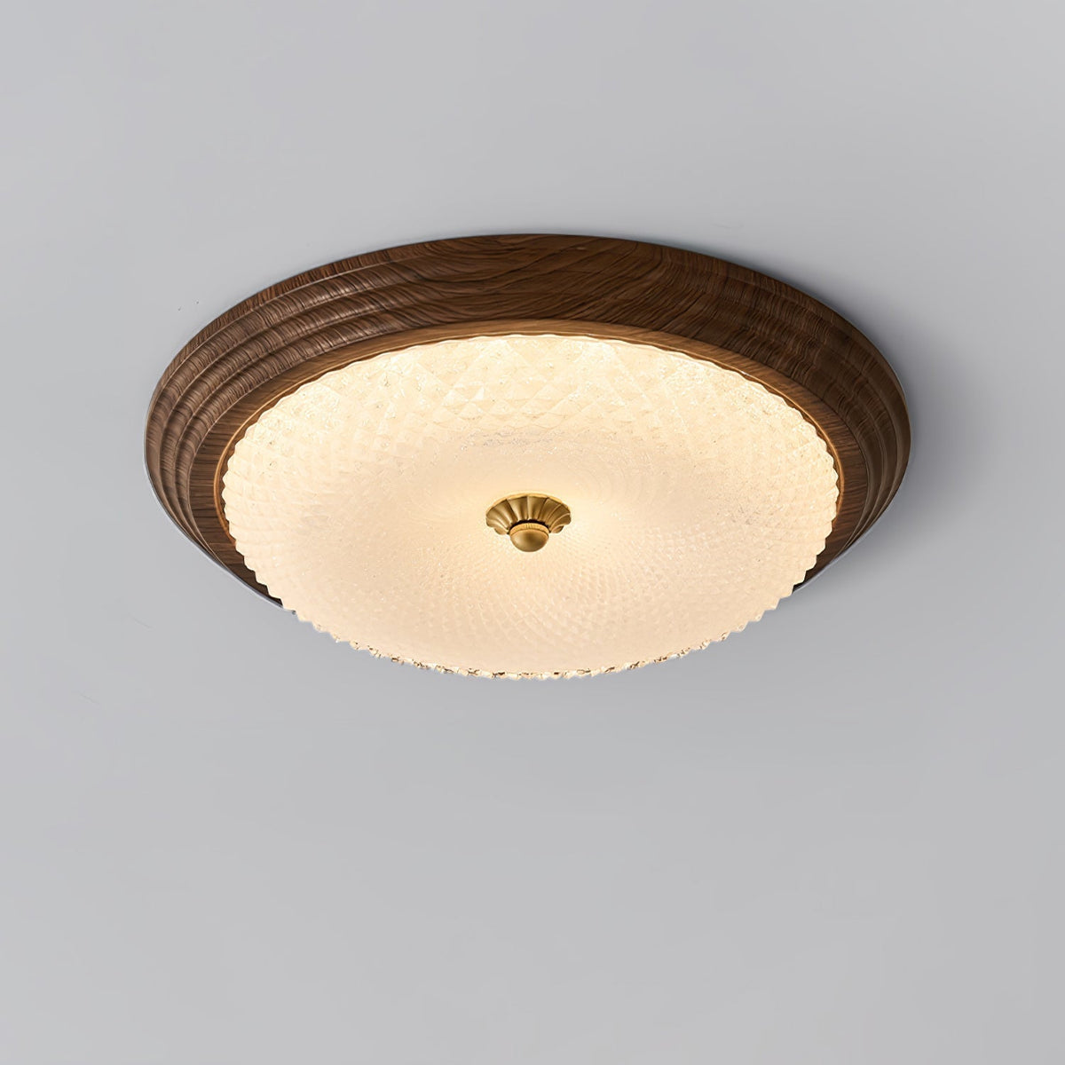 Ivvaros Lampe de Plafond en Verre Art Nordique Premium - Neutralighting