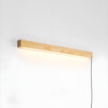 Lustra Wall Lamp Linear Wood Plug In - Neutralighting