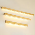 Lustra Applique Murale Linéaire Bois et LED Design Minimaliste - Neutralighting