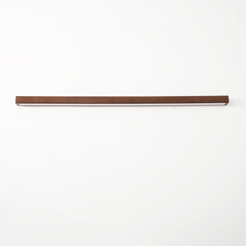 Lustra Applique Murale Linéaire Bois et LED Design Minimaliste - Neutralighting