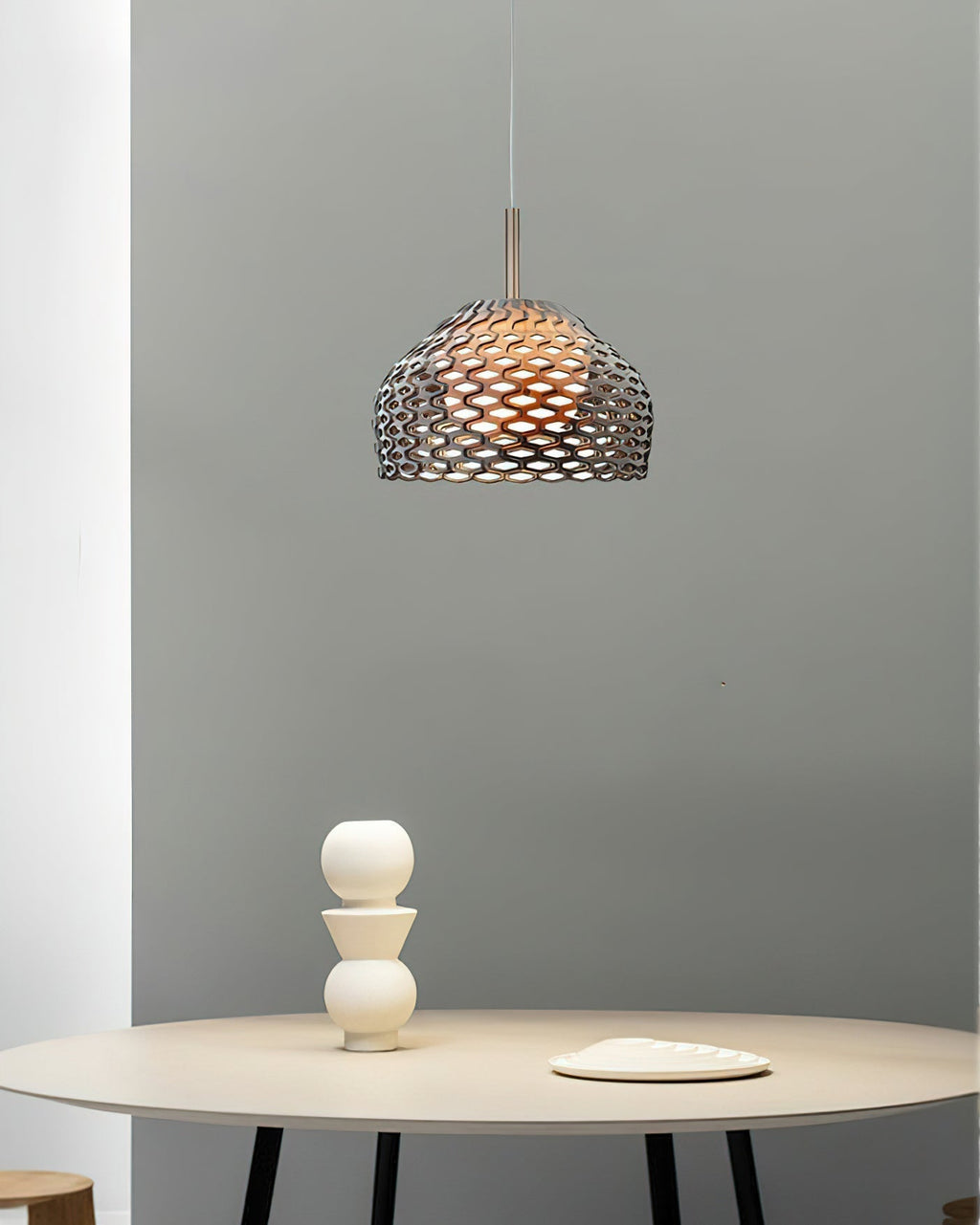 Ilsolion Créativité Individuelle Plastique Pendentif Lampe - Neutralighting